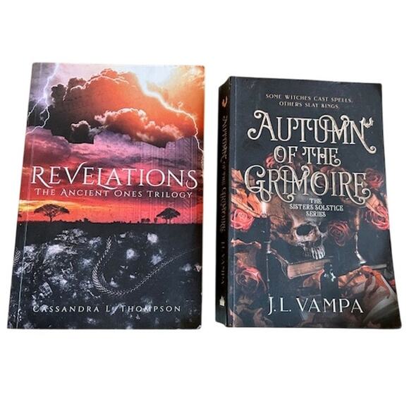 Bundle of 2 Dark Fantasy Novels Revelations & Autumn of the Grimoire - Picture 1 of 2